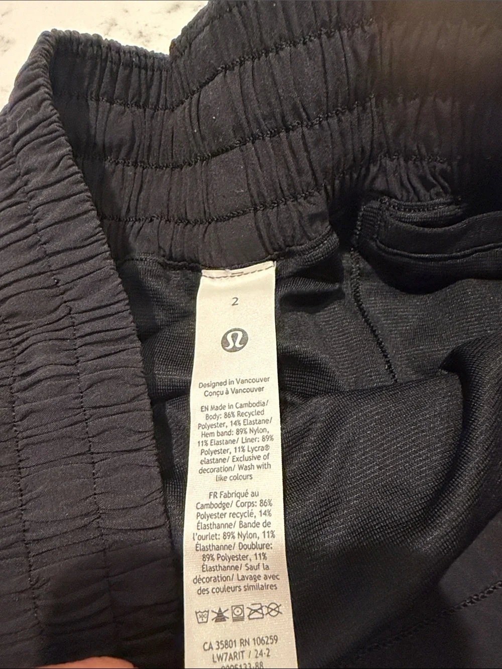 lululemon athletica Black Women's Hotty Hot Shorts